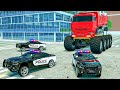 Monster Wheels VS Sgt Lucas Heroes Cars Cartoon Fire Truck Cartoon For Kids