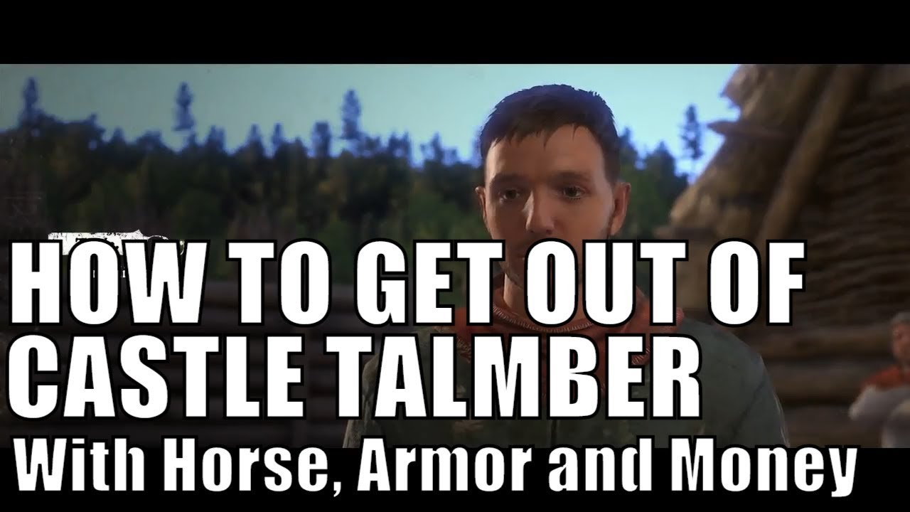 Kingdom Come Deliverance How to Get Out of Castle Talmber With Horse