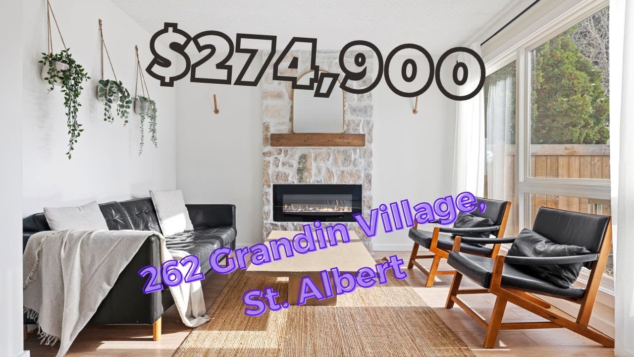 Beautifully Renovated Townhome in St. Albert! 262 Grandin Village YouTube