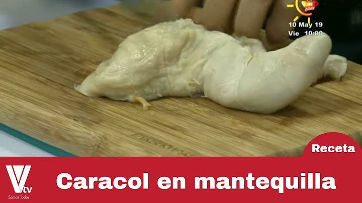 Cocina rápida: Caracol en mantequilla