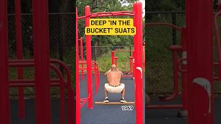 57 Year Old Man Does Clean In The Bucket Squats @THEPODCASTWITHSOUL #seangunby #shorts #squats