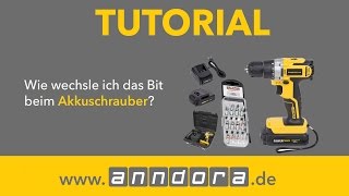 Bit Wechseln Beim Akkuschrauber Youtube