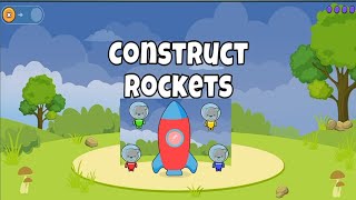 We're Going On A Rocket Ship |Big Construction: space rocket. Cartoons for kids #kidsvideo #trending