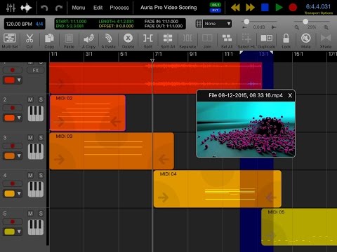 Auria Pro, Como para marcar um filme ou vídeo, iPad Tutorial Para
