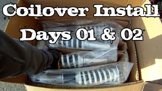 Lexus LS400 Drift Build - 02 - Coilover Install Days 1 and 2