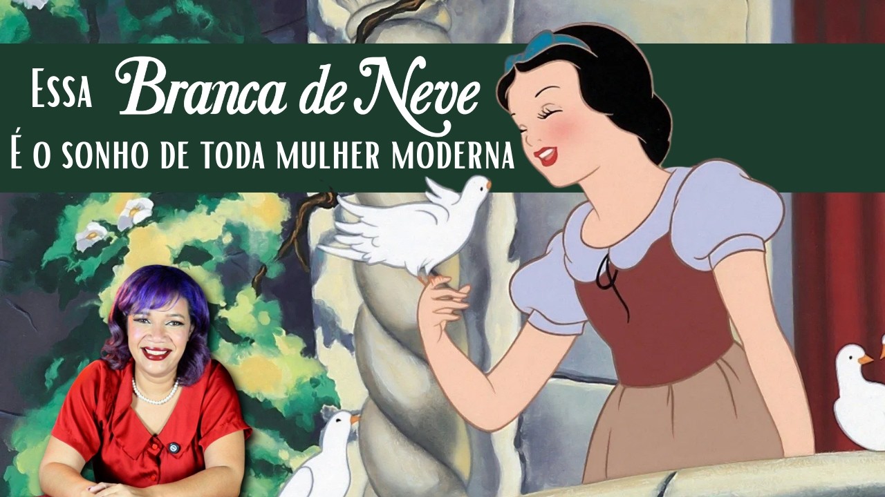 A Branca de Neve Da Animação de 1937 é a Princesa que EU SONHO EM SER!