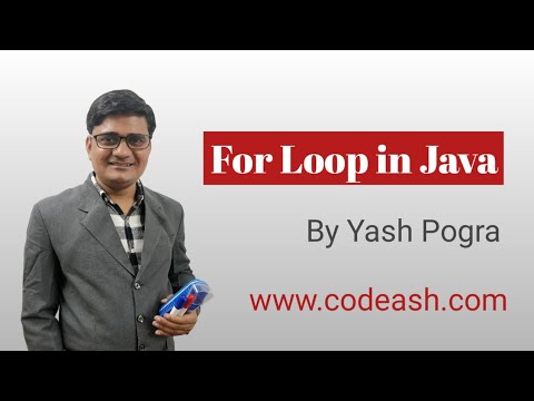 For loop in Java | for loop statement | java for loop | Hindi | Urdu