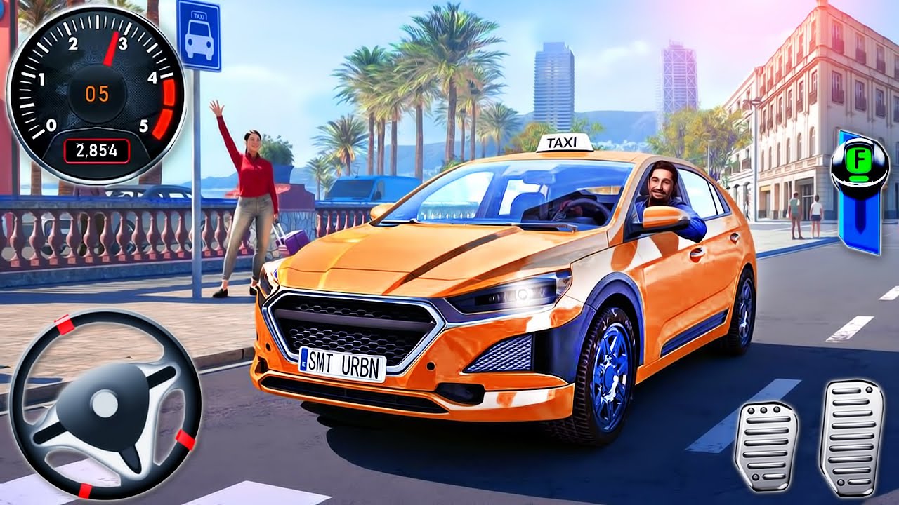 Taxi Life A City Driving Simulator - PC GamePlay #3