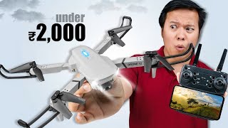 ₹ 1,500 Budget Drone i Bought online - Lets Test #drone #cameradrone #product #productsunder1000