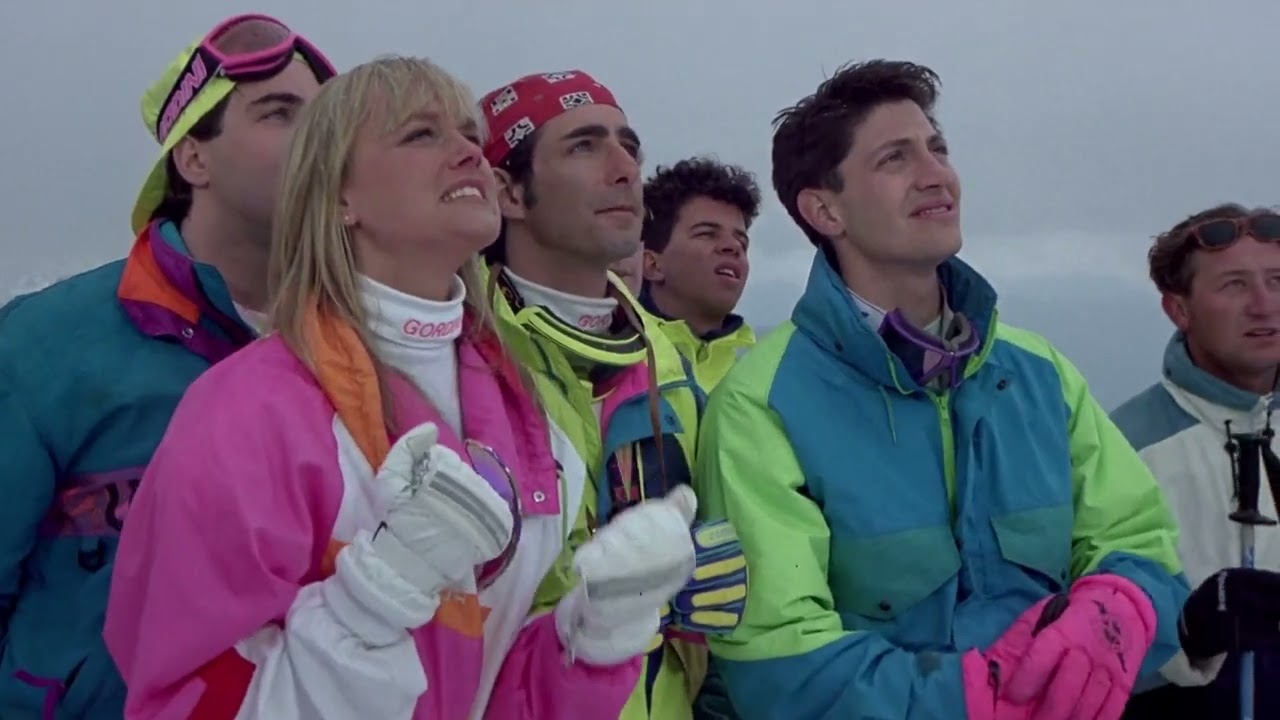Ski School (1991) - John wins the ski competition | RetroMovies