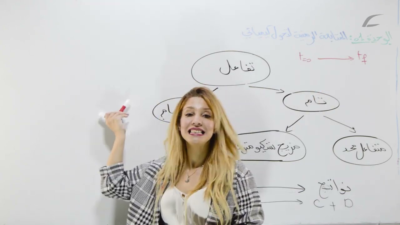 فيزياء 02|  الفرق بين التفاعل التام و غير التام
