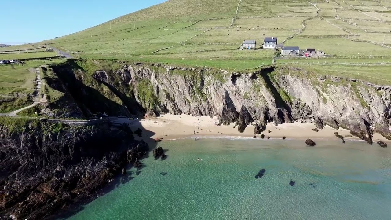 Coumeenoole Beach - Ireland Co. Kerry / Drone video fimi x8se