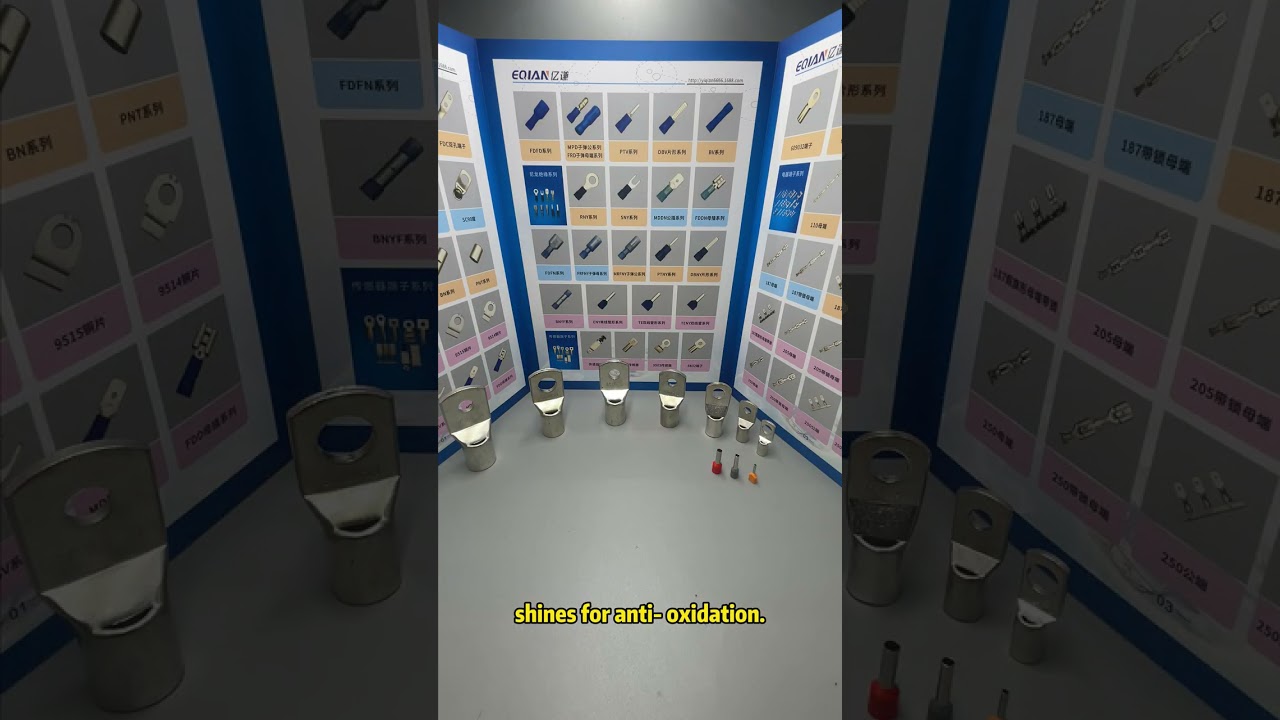 Yiqian Terminals: Precise stamping with neat edges + stable mass production via high-speed punch, cu