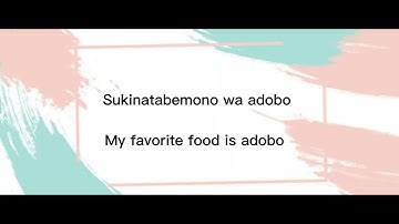 Video Output # 2 : Jiko Shoukai (Self Introduction)