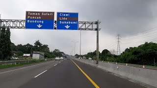 Perjalanan Seru ! TOL JAGORAWI menuju CIAWI/ Banyak terdapat Villa & Resort