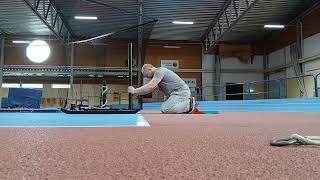 sprint block starts with sled