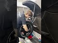 Balancing massive G Wagon wheels 🫡 #mechanic #repair #mercedes #gwagon #suv #wheels #v8 #tyre #tools
