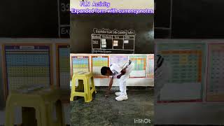 FLN Activity # Expanded form with currency notes