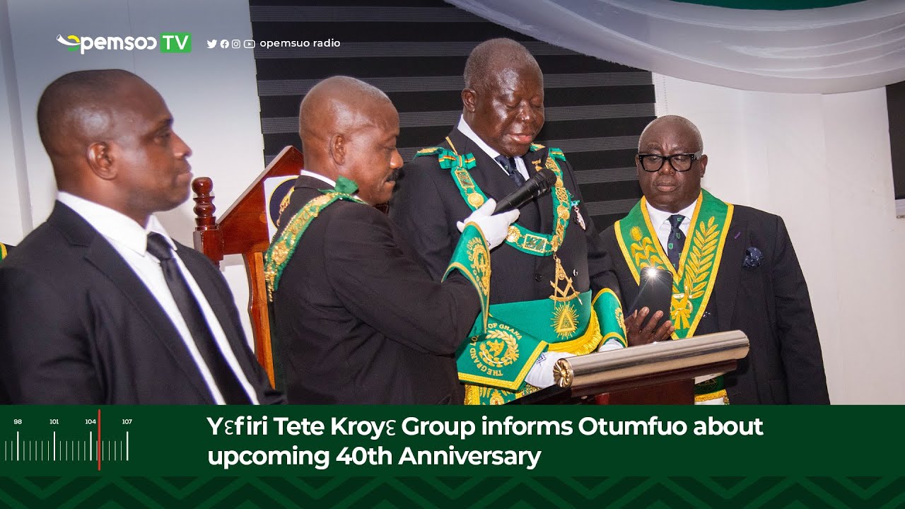 I have no regrets being a Freemason for 25 years - Otumfuo