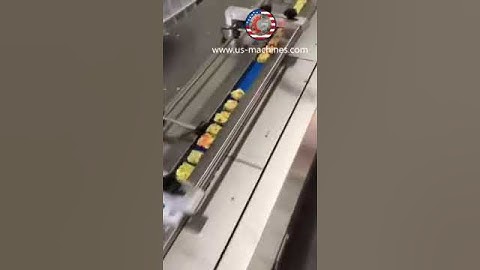 Bakery biscuit cookie sorting bowl high speed feeding horizontal film wrapping bag packaging machine