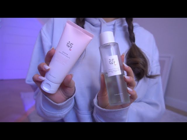 1 Min ASMR Skincare Routine 🦋