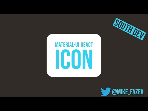Adding Material-UI Icons React