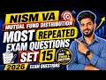 NISM VA Mutual Fund Distribution Exam Most Repeated Questions 2026 | Mock Test 15