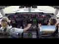 Lady Pilots @ Work! Inge's & Claudia's MD-11F Landing: Lufthansa Cargo into Frankfurt! [AIRCLIPS]