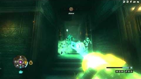 Wolfenstein particle weapon in action