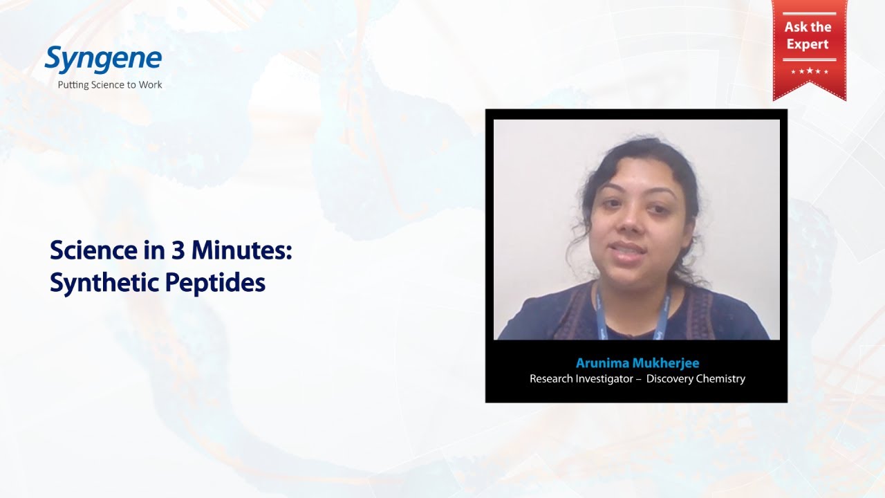 Science In 3 Minutes Synthetic Peptides YouTube