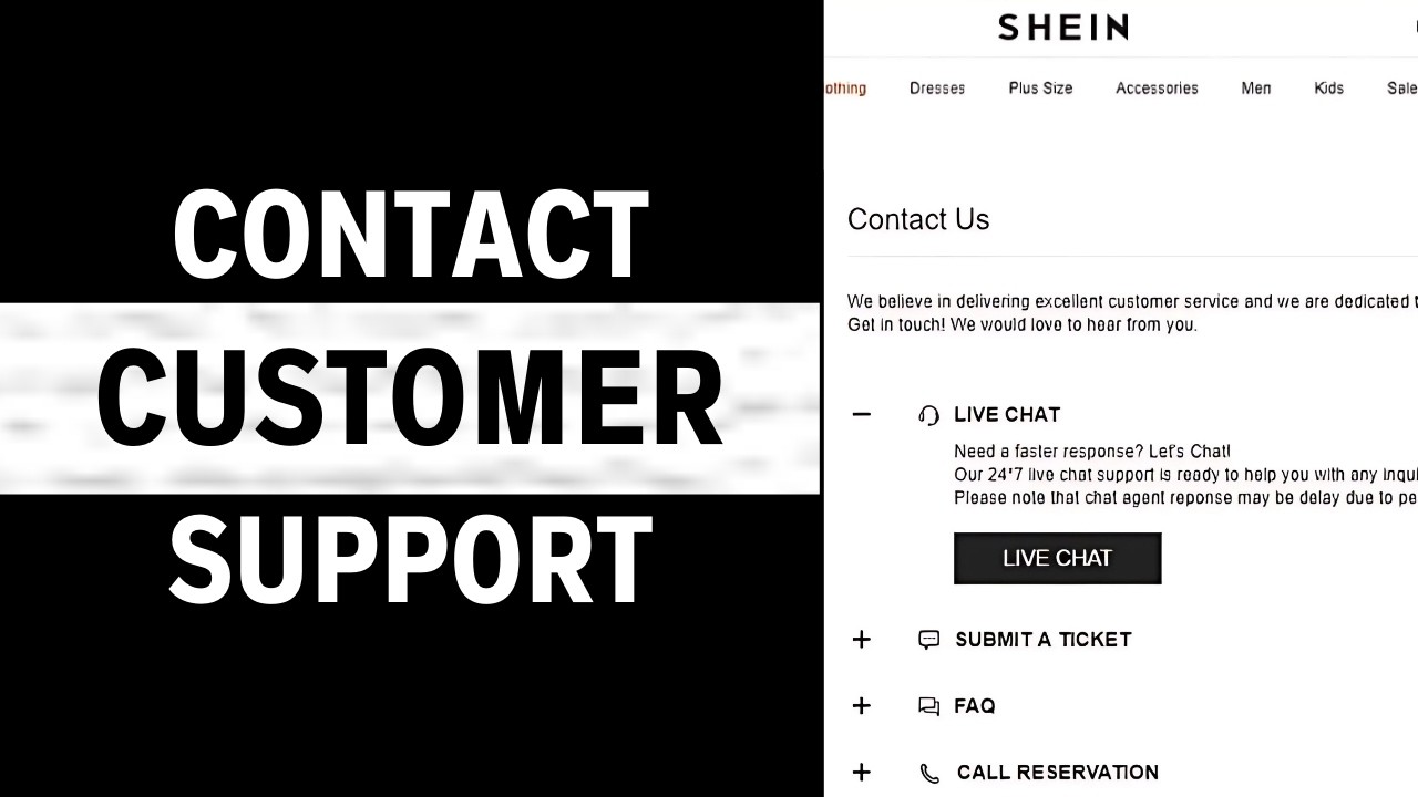 How to Contact Shein Customer Support | Shein Customer Service (2025)
