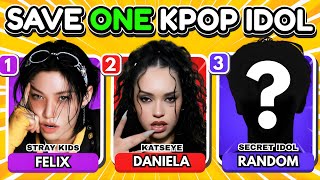 Save One K-Pop Idol Without Knowing Whos Next Most Popular Idol K-Pop Quiz Game 2025