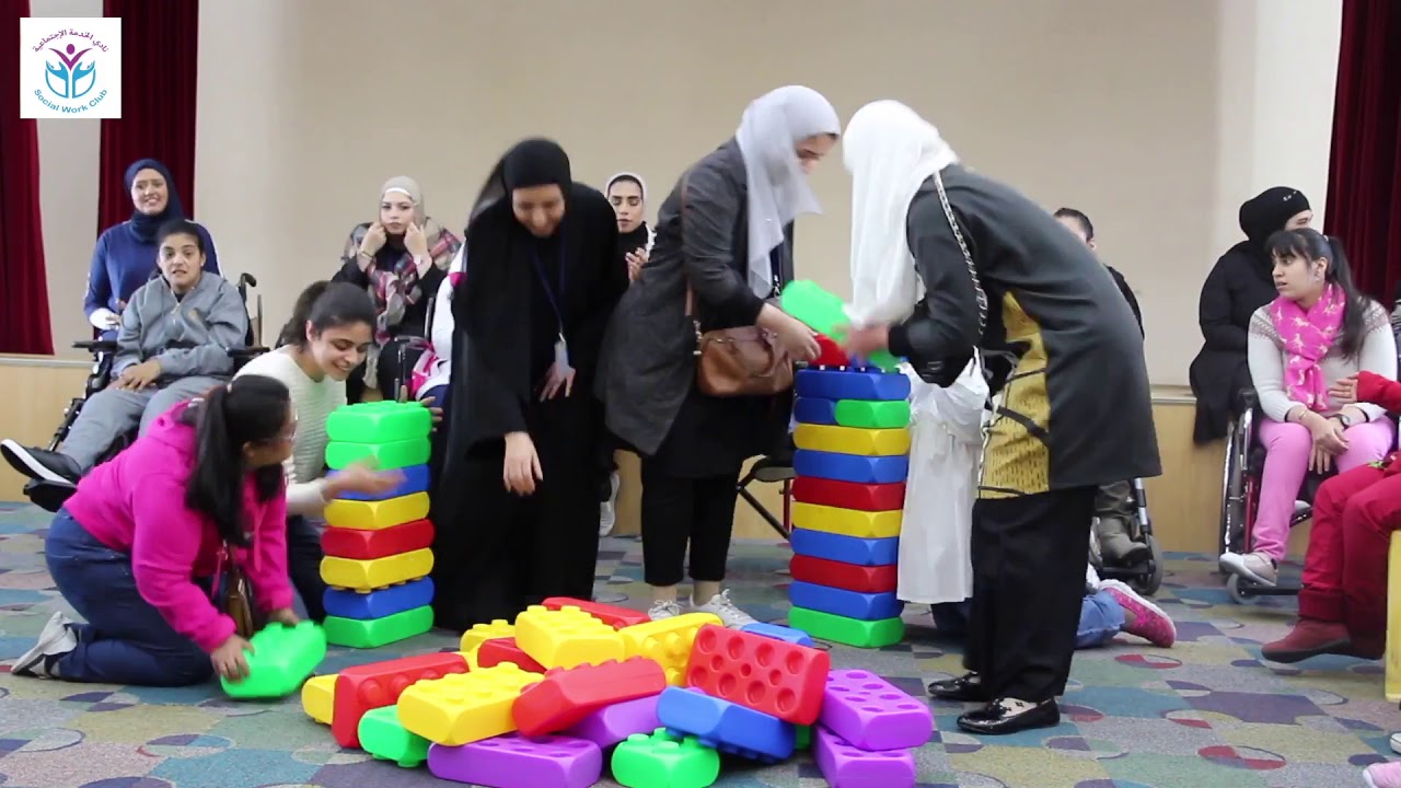 نادي الخدمه الاجتماعيه ، ' مركز الخرافي للاطفال المعاقين '