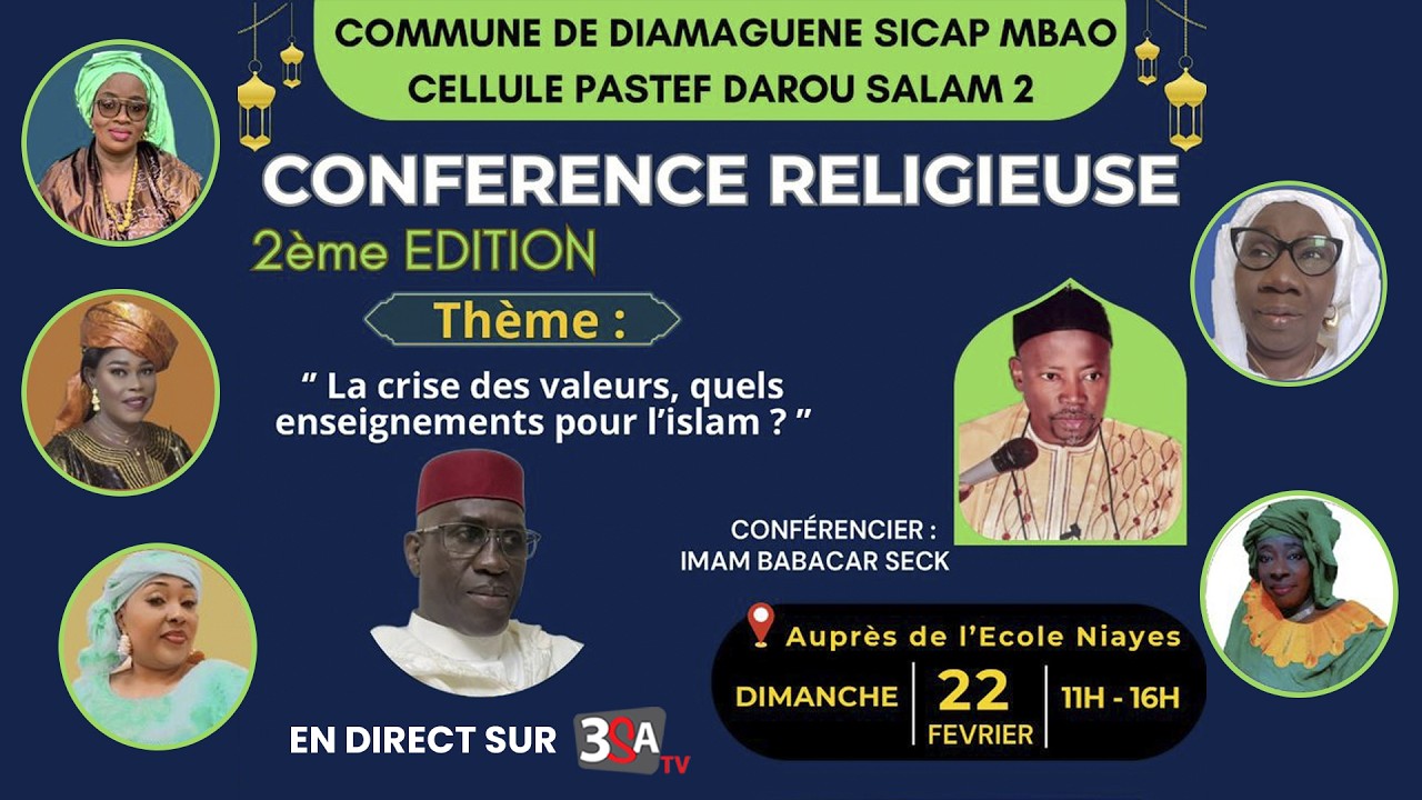 ✨ 2ème Édition Conférence Religieuse – Cellule Pastef Darou Salam 2 | Journée Exceptionnelle