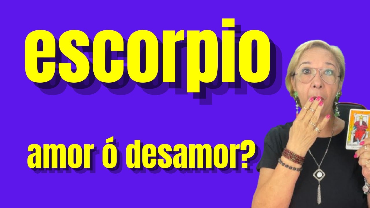 ESCORPIO! Fuerza que no puede controlar y cada intento por alejarse le ...