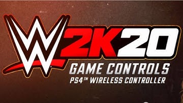 WWE 2k20 PS4 Controls Layout