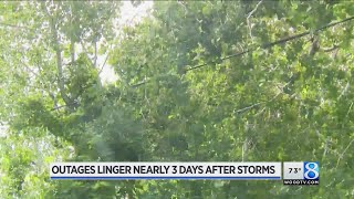 Thousands still without power 3 days after storm