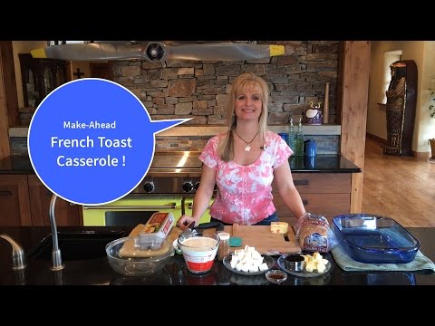 Make Ahead French Toast Casserole by No Bones Life