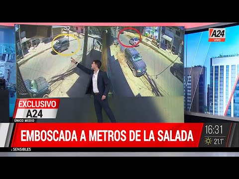 🚨 Emboscada en La Salada: al menos cuatro delincuentes a los tiros para robarle a un feriante