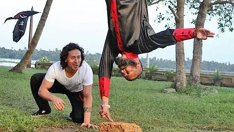 Tiger Shroff Parkour Running Fighting Martial Arts Video Latest Blockbuster Battles Tiger Shroff