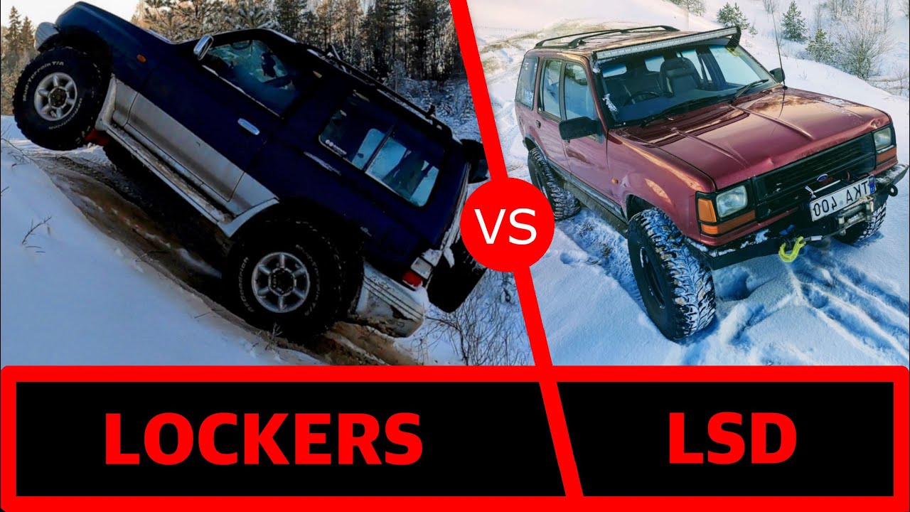 LSD vs Locker: Ford Explorer and Mitsubishi Pajero Put to the Test on Frozen Sand
