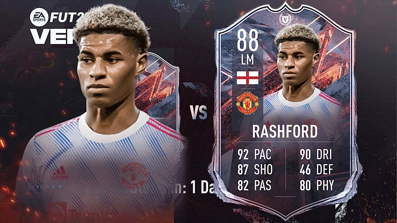 FIFA 22: MARCUS RASHFORD 88 VERSUS FIRE PLAYER REVIEW I FIFA 22 ULTIMATE TEAM