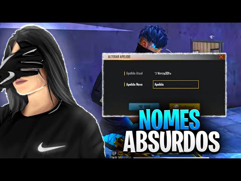 TOP 45 NOMES ( masculinos ) PARA COLOCAR NO FREE FIRE INSTAPLAYER