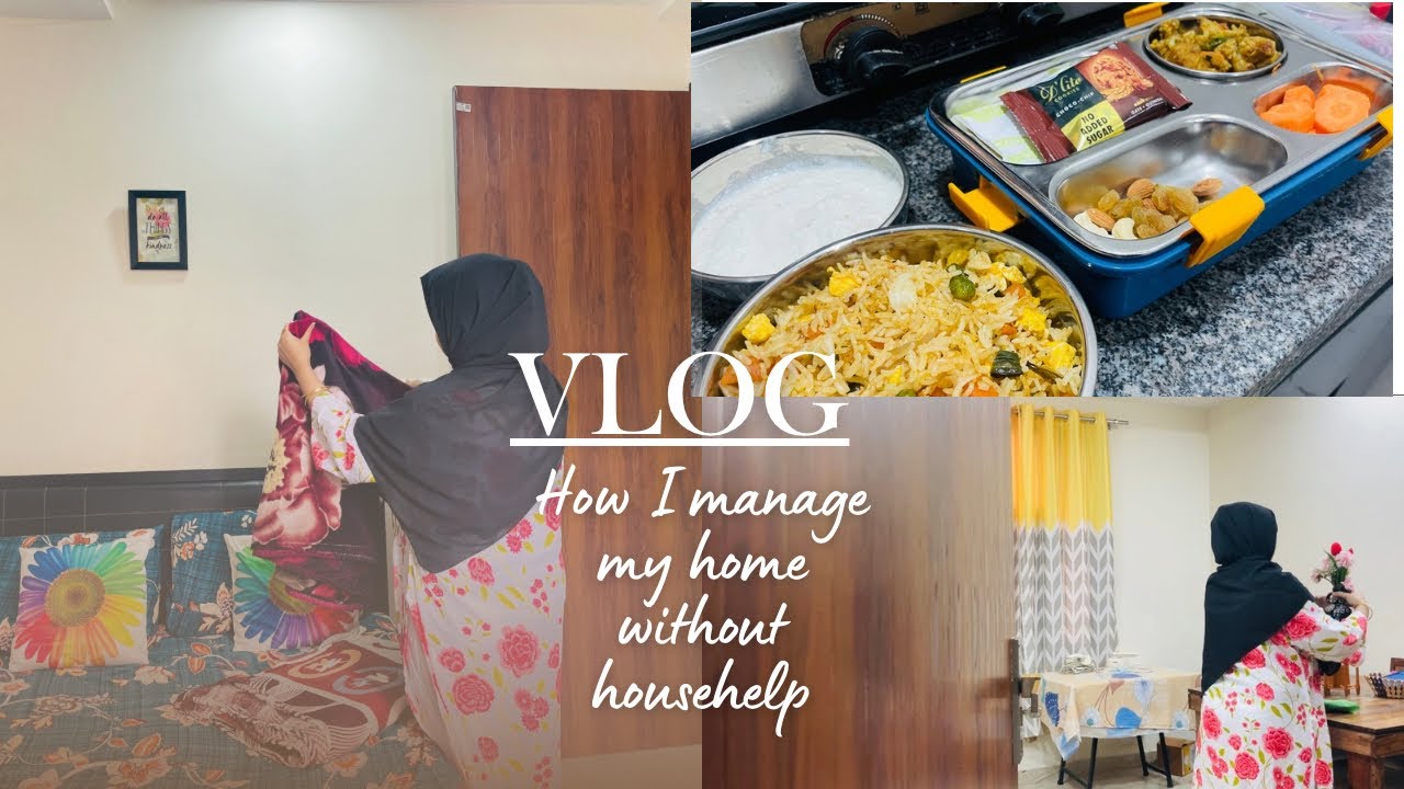 How I manage my home without house help|School days are back|Haadi’s play date|Homemaker life♥️