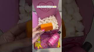 Lush Unboxing 💗 #lush#haul#unboxing#unboxingvideo#pink#barbie#girl#bodycare#snowfairy#shower#cute