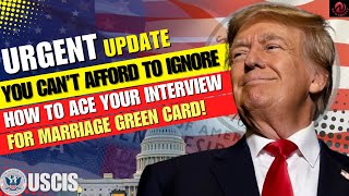 Famous Marriage-Based Green Card | Everything You NEED To PASS The Interview Profile