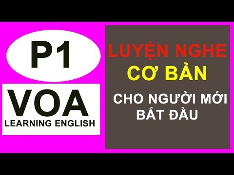 Video Luyện nghe tiếng anh - Qua VOA (Phần 1) | Học tiếng... - youtube