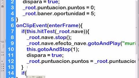 Video Tutorial 1_juego basico de disparos en flash 1_parte 5 de 6