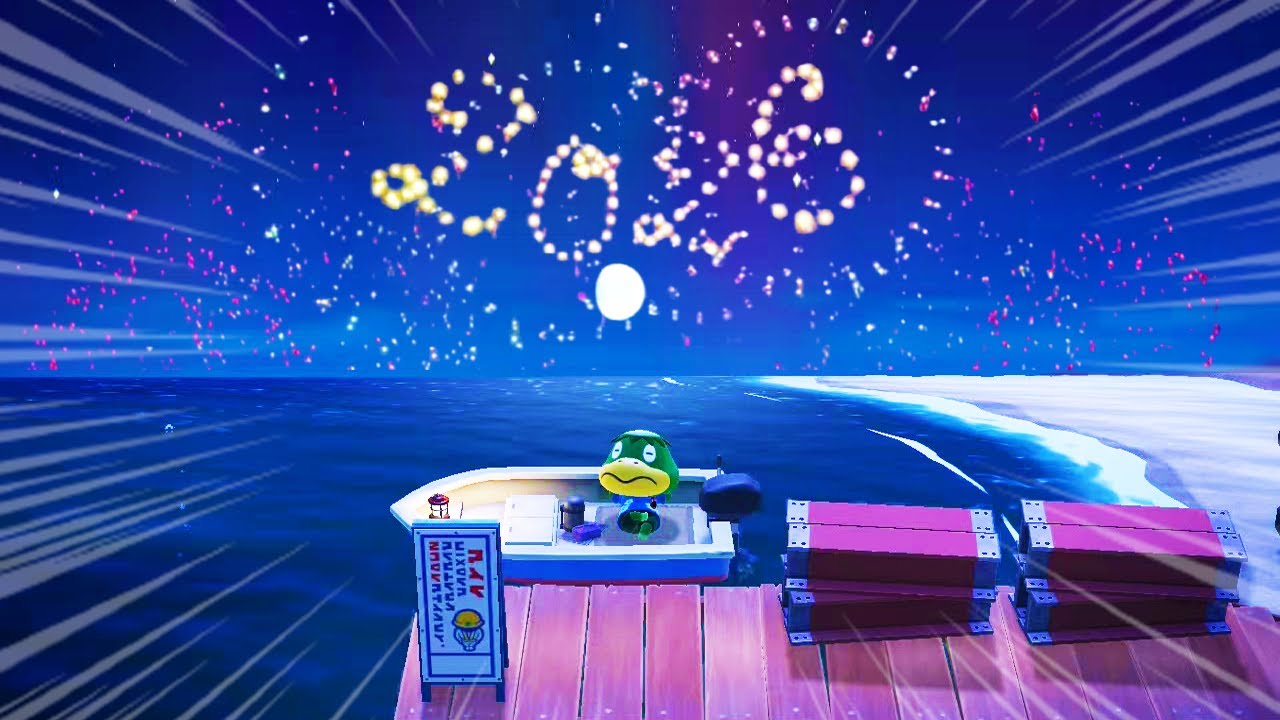 3 Things Only Happen During the New Year Countdown in ACNH