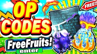 ALL NEW *SECRET CODES* IN ROBLOX ANIME FRUIT SIMULATOR (roblox anime fruit simulator